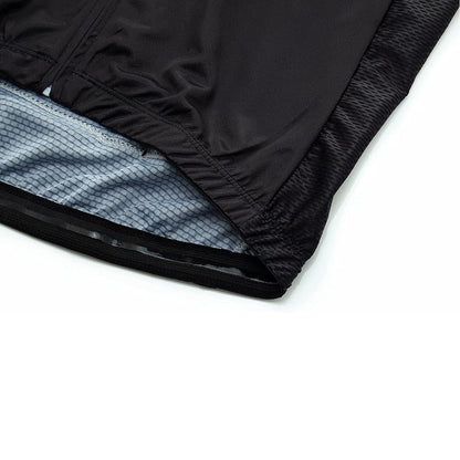 Black Short Sleeve Cycling Jersey