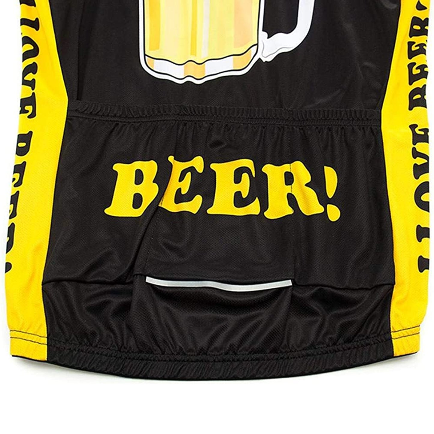 I Love Beer Short Sleeve Cycling Jersey