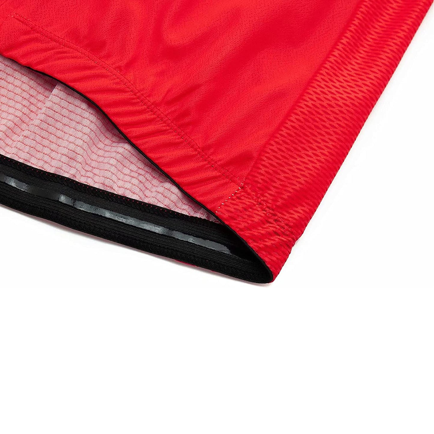 Red Short Sleeve Cycling Jersey